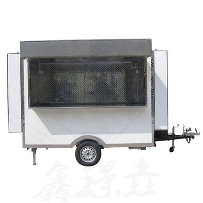 Capacità di stoccaggio 220 Mobile Customized Industrial con Canopy Square Mobile Food Truck