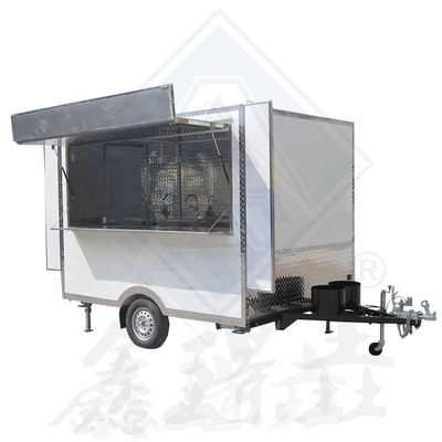 Capacità di stoccaggio 220 Mobile Customized Industrial con Canopy Square Mobile Food Truck