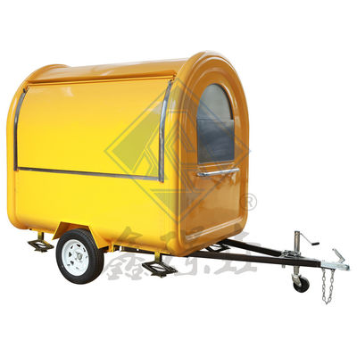 Industrial Vending Snack 220CM Camion alimentare mobile con baldacchino e design rotondo