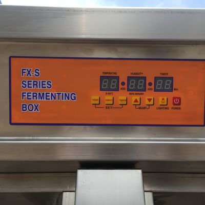 Macchina di fermentazione in acciaio inossidabile di grande capacità per la produzione commerciale di pane