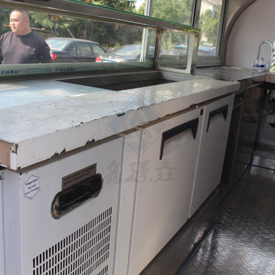 Outdoor Street Vending 580 Food Truck mobile con baldacchino e funzione macchine