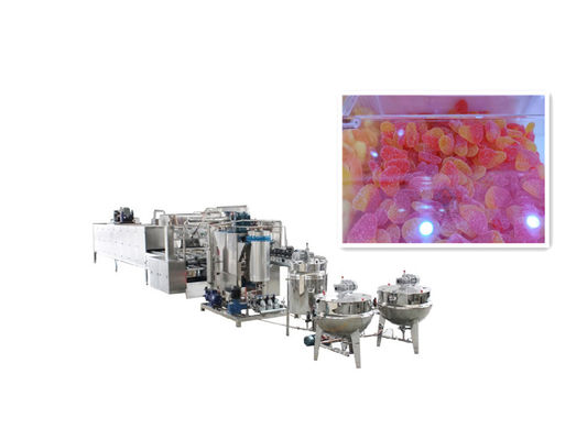 Linea di produzione automatica di 300 kg/h per la fabbricazione di caramelle gommose