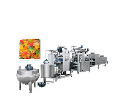 Linea di produzione automatica di 300 kg/h per la fabbricazione di caramelle gommose