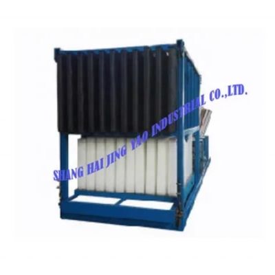 Macchina per la fabbricazione di blocchi di ghiaccio commerciale con compressore industriale 1230x930x2040mm Dimensione