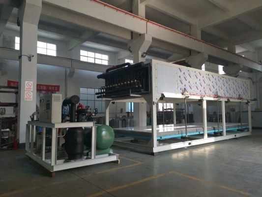 Macchina per la fabbricazione di blocchi di ghiaccio commerciale con compressore industriale 1230x930x2040mm Dimensione