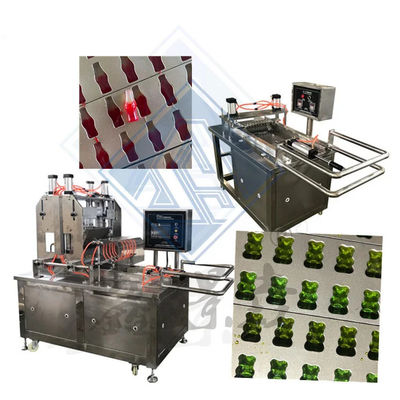 Prodotto ad alta produttività 50 kg/h macchina automatica per la fabbricazione di caramelle per orso gommoso