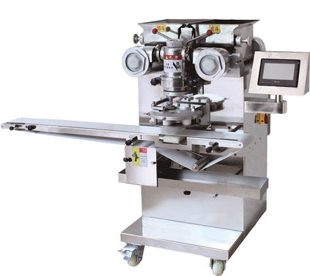 Linea di produzione di biscotti incrustati e modellati ad alta produttività con taglio a pizzo