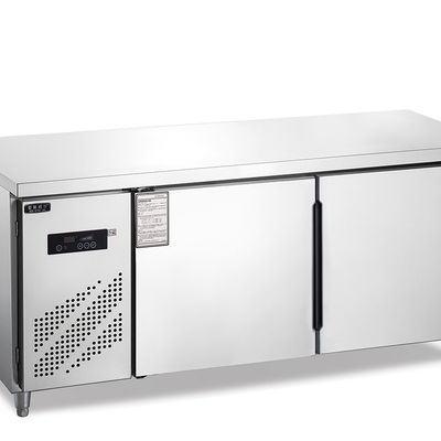 50-300L Capacità Acciaio inossidabile 4 cassetti Freezer Armadio Tavolo di lavoro Contatore Top 110V