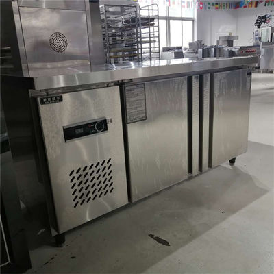 50-300L Capacità Acciaio inossidabile 4 cassetti Freezer Armadio Tavolo di lavoro Contatore Top 110V