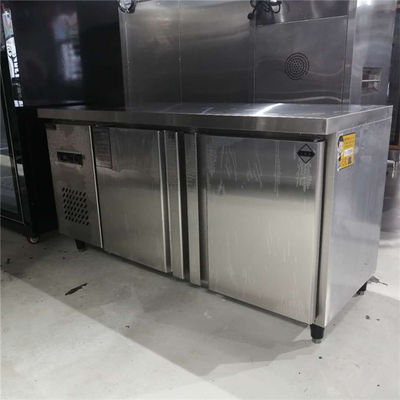 50-300L Capacità Acciaio inossidabile 4 cassetti Freezer Armadio Tavolo di lavoro Contatore Top 110V