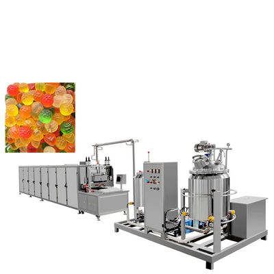 70KW Industrial Automatic Candy Making Machine Linea di produzione per 300kg/h di orso lollipop