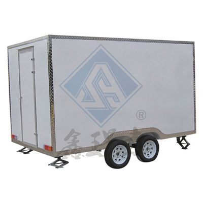 Camionetto per il servizio alimentare per panifici 350CM Single/Double Axles Mobile Hot Dog Coffee Truck