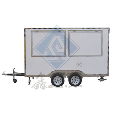 Camionetto per il servizio alimentare per panifici 350CM Single/Double Axles Mobile Hot Dog Coffee Truck