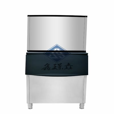 Produttore automatico di cubetti di ghiaccio industriali con capacità di 500P e 227kg/giorno di produzione