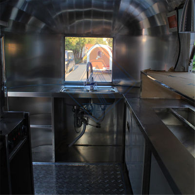 Progettazione di autocarri alimentari personalizzati in acciaio inossidabile industriali 4M singolo/doppio asse