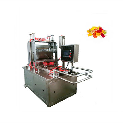 220V Voltage 500kgs Gummy Candy Depositing Machine per una produzione facile e veloce