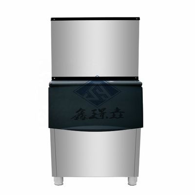 350P 159 kg/giorno Macchina industriale automatica per la fabbricazione di cubetti di ghiaccio con raffreddamento ad acqua