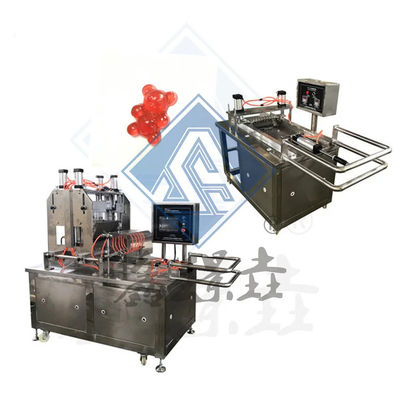 Macchina automatica di fabbricazione di caramelle di caramelle per orso gommoso a Shanghai