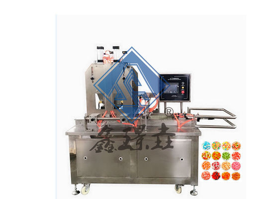 Materiale grezzo Gelatina 220V Automatica Lollipop Toffee Candy Making Machine a Shanghai
