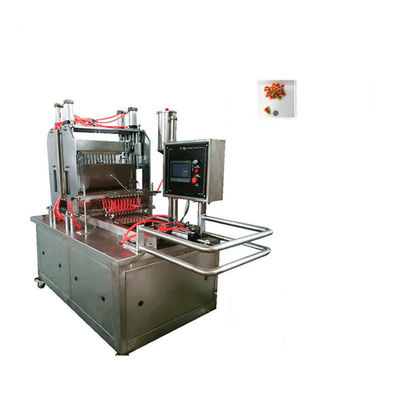 Negozi di alimenti e bevande Orsi Vermi Caramelle gommose Macchina di deposito con alta produttività