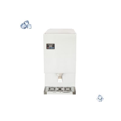 Fabbricante di ghiaccio commerciale da 40 kg con capacità di stoccaggio di ghiaccio da 200 kg e facile utilizzo