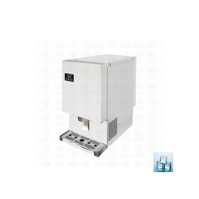 Fabbricante di ghiaccio commerciale da 40 kg con capacità di stoccaggio di ghiaccio da 200 kg e facile utilizzo