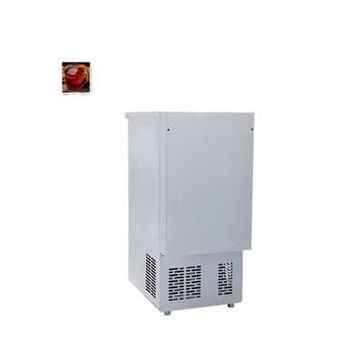 Capacità di stoccaggio di ghiaccio da 200 kg Piccola macchina per la fabbricazione di ghiaccio a cubo raffreddato ad aria per il vostro business