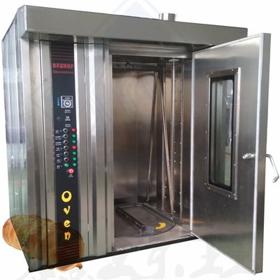 16 vassoi Buono gas Diesel elettrico con funzione di vapore Biscotti Torta Pane Forno rotativo automatico Made