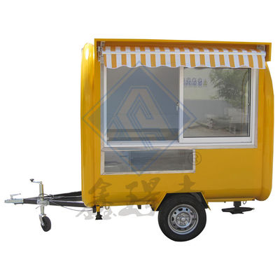 Outdoor Street Vending 300CM Double Axle Mobile Food Truck con e design personalizzato