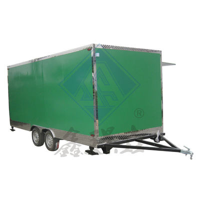 Camionetto alimentare mobile industriale da 450 cm con un bel design e attrezzature di cottura personalizzate da 3 kW