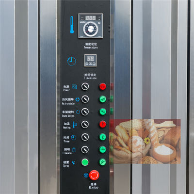 Macchina di lavorazione alimentare forno rotativo a un passo per biscotti torte e pane a prezzi accessibili