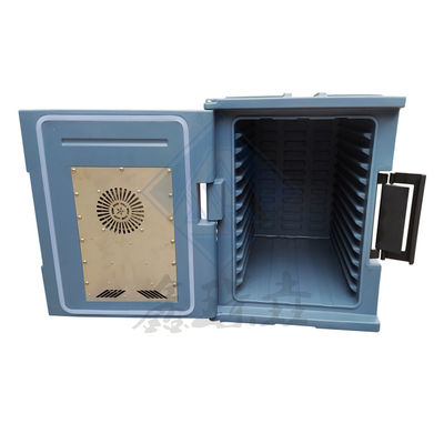 53x33.5x51cm Dimensione interna LLDPE Food Grade Plastic Heat Electric Warmer Food Box con schiuma PU