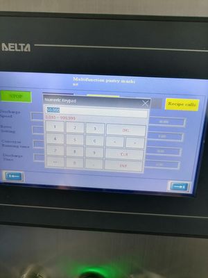 Macchina per la fabbricazione di caramelle con gelatina di grande capacità