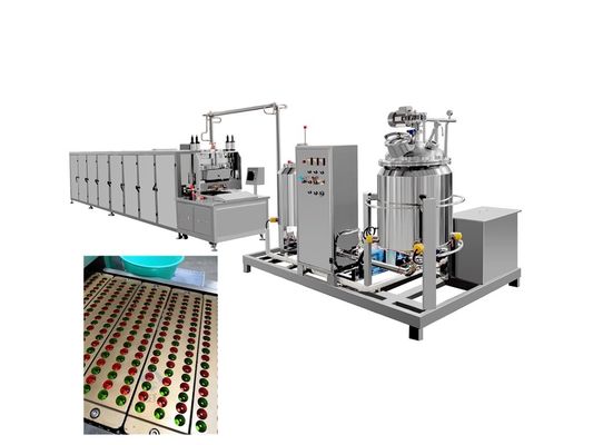 Macchina di deposizione di caramelle da 150 kg/h per la produzione industriale di caramelle da orso e di lecca-lecca