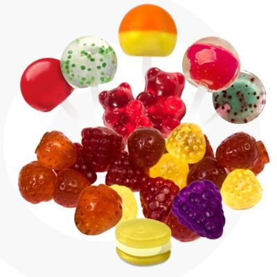 2021 Anno Piccola produzione gommosa caramelle gelatina Soft Candy Machine per impianto di produzione