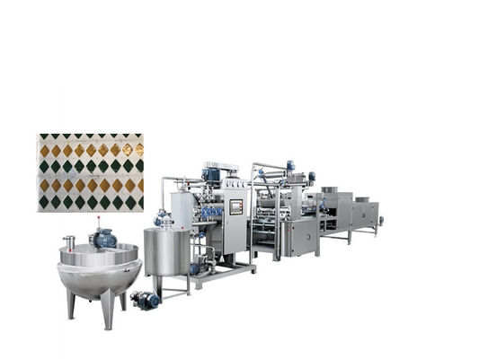 150 kg/h Linea di produzione di caramelle da orso Lollipop Macchina automatica ad alta produzione