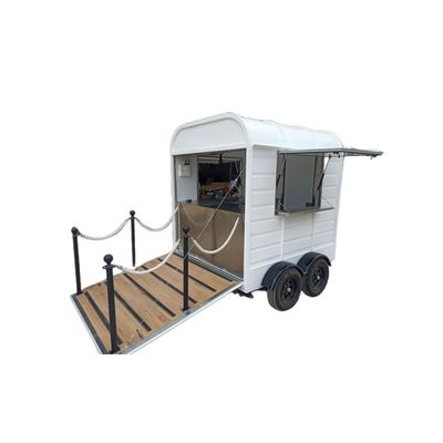 Materiale grezzo Latte Snack Food Maker Sandwich commerciale gelato Mobile Food Truck Trailer