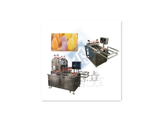Shanghai 50 kg/h Lollipop Toffee Jelly Gummy Bear Candy Making Machine per la vendita al dettaglio
