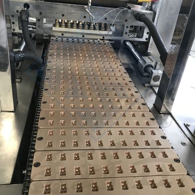 Macchina per deporre caramelle di gelatina in acciaio inossidabile per la produzione di gomma a 220 V di tensione