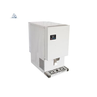 Rifrescamento ad acqua 80 kg Macchina di produzione di ghiaccio a cubo per alberghi Altre forme di ghiaccio