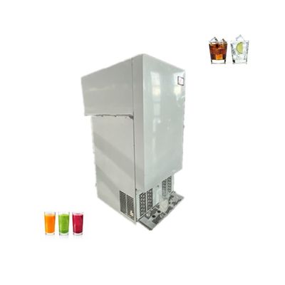 Rifrescamento ad acqua 80 kg Macchina di produzione di ghiaccio a cubo per alberghi Altre forme di ghiaccio