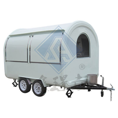 Nice Design Mobile Customized Industrial Round Model Mobile Hot Dog Caffè Food Truck