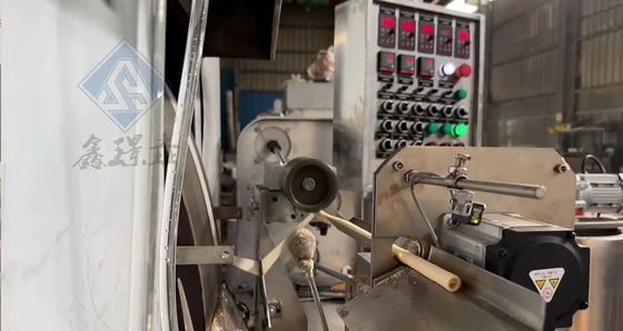 Macchina da forno di pane da 12 kW Macchina a rotoli di uova ad alta produzione per macchine per biscotti