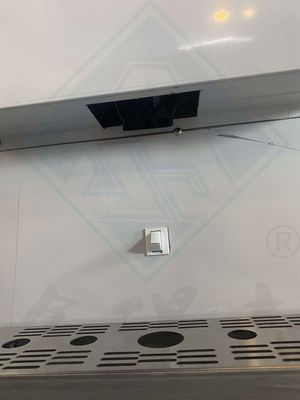 Macchina per ghiaccio industriale con capacità di stoccaggio di ghiaccio di 300 kg e fabbricante automatico di cubetti di ghiaccio