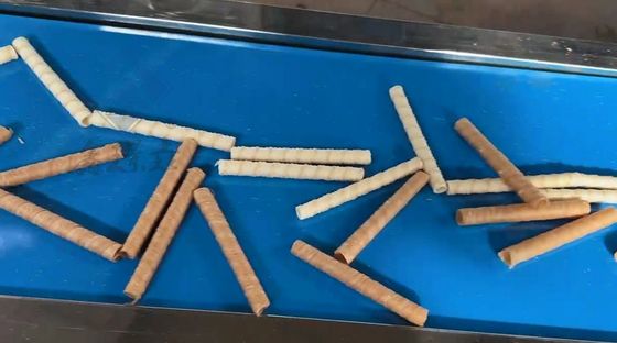 Macchina per rotoli di uova per snack ad alta produttività per rotoli di wafer commerciali a tensione 380V