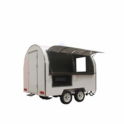 Long Life Mobile Hot Dog Coffee Food Truck con attrezzature di cottura personalizzate