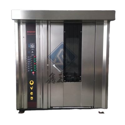 Forno rotativo a 32 vassoi multifunzione con carrello resistente alle alte temperature