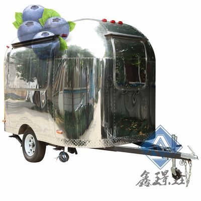 Camionetti alimentari commerciali Camionetto alimentare mobile con cucina e forno per pizza Venditore affidabile