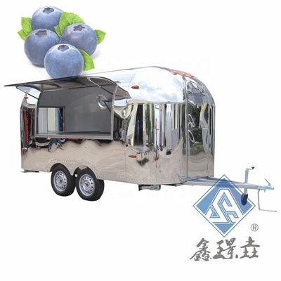 Camionetti alimentari di seconda mano Long life and luxury style Mobile Grill