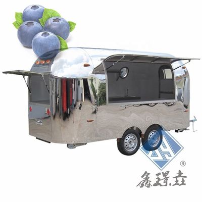 Camionetti alimentari di seconda mano Long life and luxury style Mobile Grill